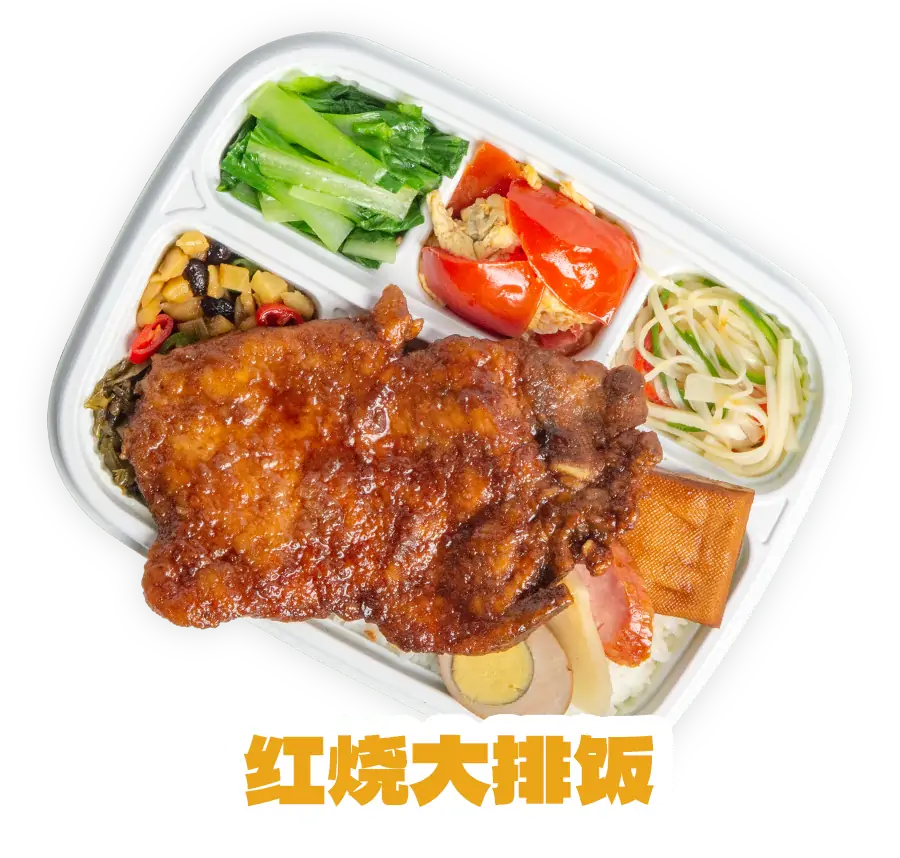 红烧大排饭